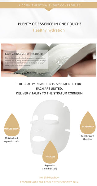 [LBHS000040] MITOMO HS Lucky Box Skincare Beauty Face Mask Sheet bundles-Made in Japan- Type:7 SKU- 40 pcs