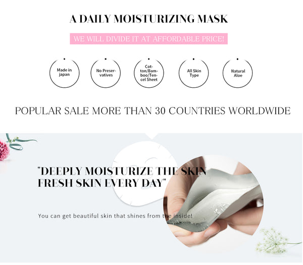 [LBMG000040] MITOMO MG Lucky Box Skincare Beauty Face Mask Sheet bundles-Made in Japan- Type:7 SKU- 40 pcs
