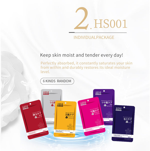 [LBPRMG060] MITOMO MG Individual Magic Box Skincare Beauty Face Mask Sheet bundles-Made in Japan- 60 pcs