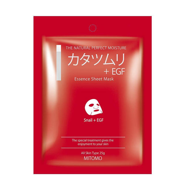 Mitomo Snail + EGF Regeneration Facial Essence Mask MC001-A-0
