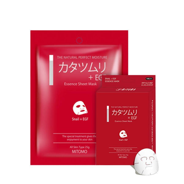 Mitomo Snail + EGF Regeneration Facial Essence Mask MC001-A-0