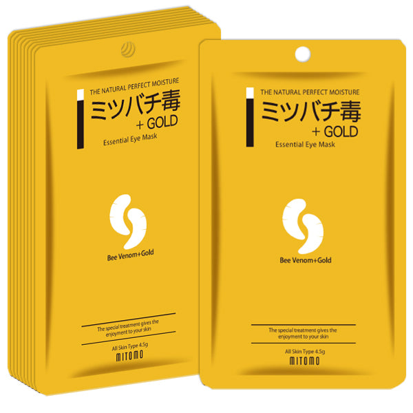 Mitomo Bee venom + Gold Essence Eye Sheet Mask MC002-A-0
