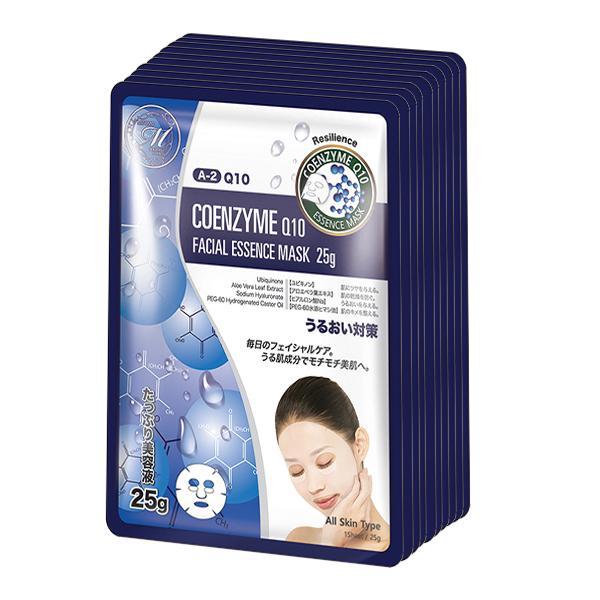 MITOMO Natural Q10 Resilience Facial Essence Mask MT512-A-2