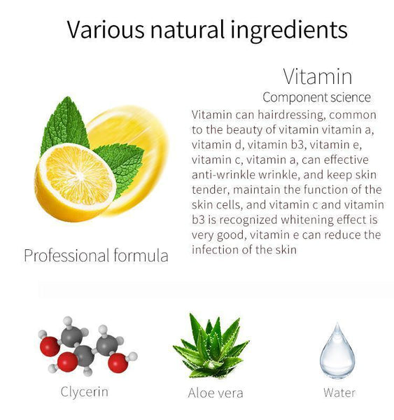 MITOMO Natural Vitamin Brightening Facial Essence Mask MT512-A-4