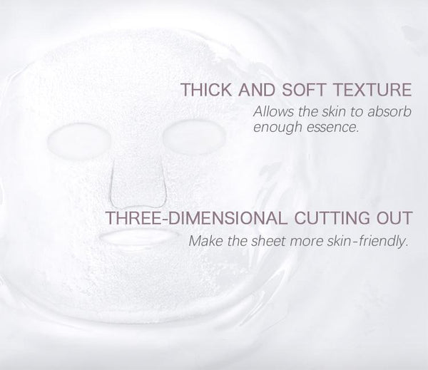 MITOMO Natural Pearl Brightening Facial Essence Mask MT512-B-1