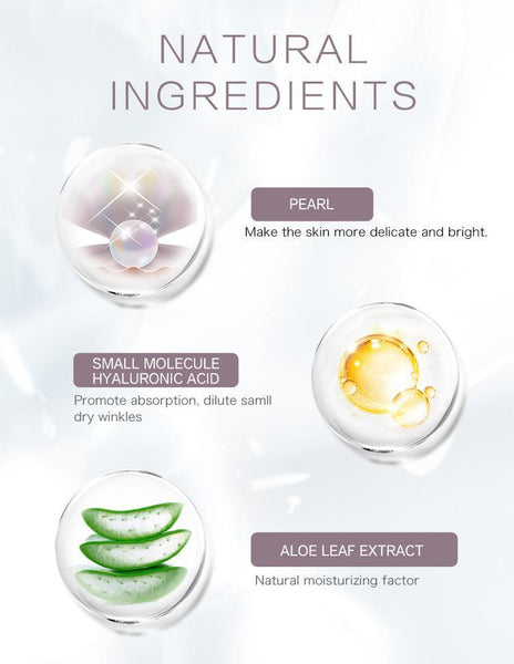 MITOMO Natural Pearl Brightening Facial Essence Mask MT512-B-1