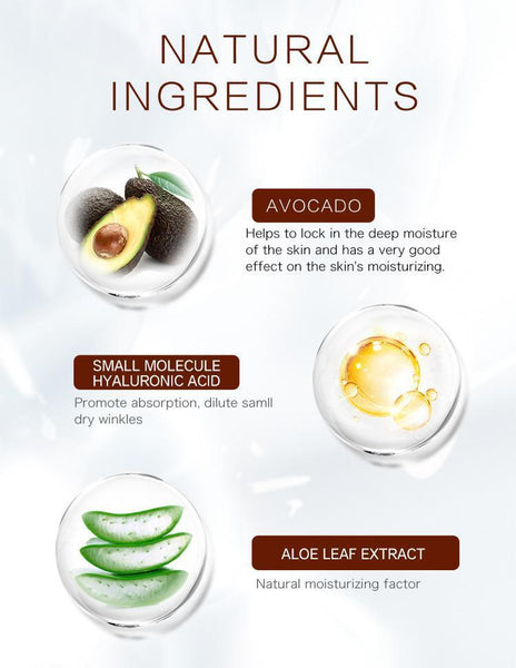 MITOMO Natural Avocado Seed Cleaning Facial Essence Mask MT512-B-3