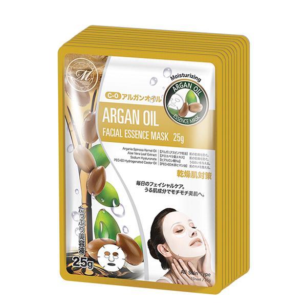 MITOMO Natural Argan Oil Moisturizing Facial Essence Mask MT512-C-0