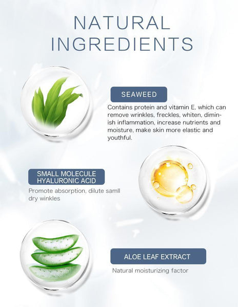 MITOMO Natural Seaweed Purifying Facial Essence Mask MT512-C-5