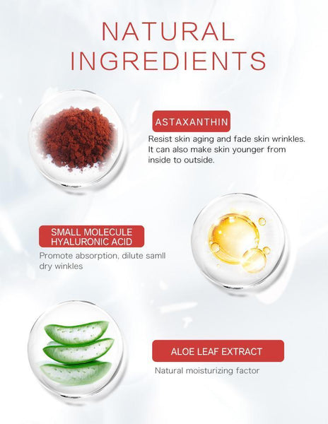 MITOMO Japan Natural Astaxanthin Aging Care Facial Essence Mask MT512-E-4