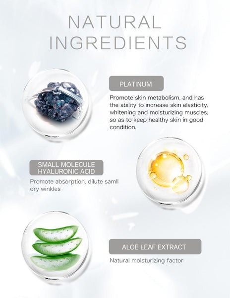 MITOMO Natural Platinum Nutrition Facial Essence Mask MT512-E-5