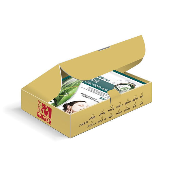 Japan MITOMO Recommended MT512 Series Wholesale Starter Kit Facial Essence Mask [25 Items][2 Pieces/Item][Total 50 Pieces]