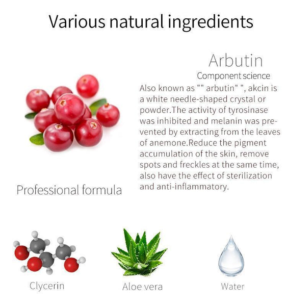 MITOMO Natural Arbutin Brightening Cleanliness Facial Essence Mask MT612-A-3