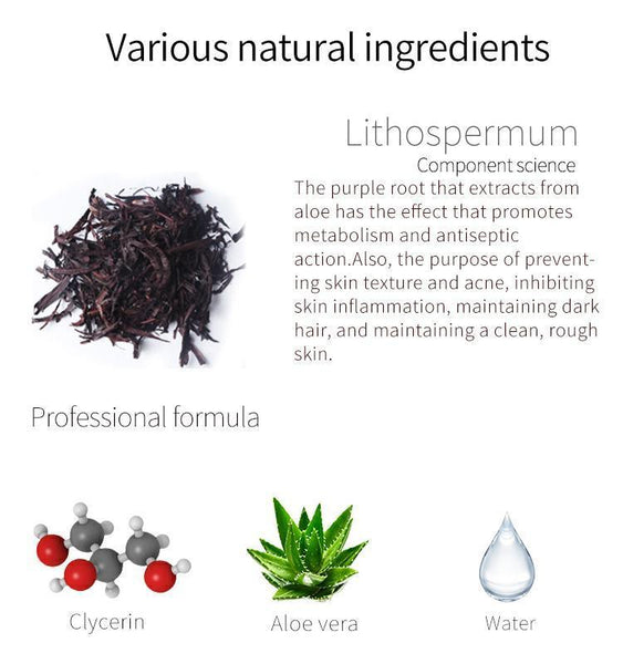 MITOMO Natural Lithospermum Cleanliness Moisturizing Facial Essence Mask MT612-B-2