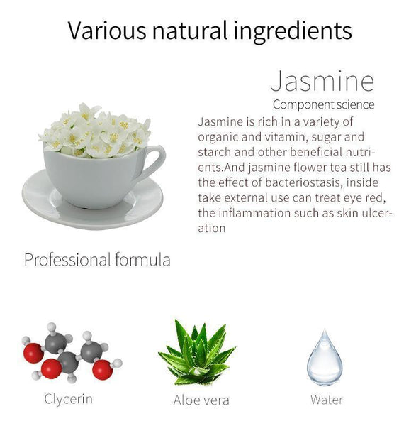 MITOMO Natural Jasmine Soothing Moisturizing Facial Essence Mask MT612-C-6