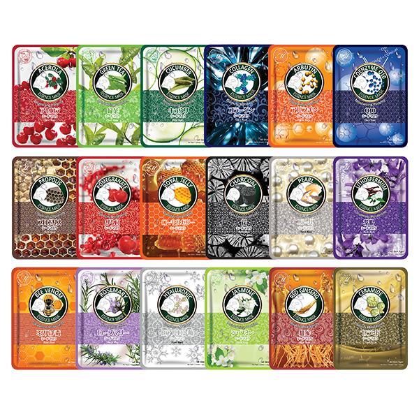 MITOMO Natural Q10 Moisturizing Vibrancy Facial Essence Mask MT612-A-5