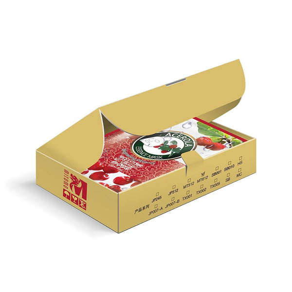 Japan MITOMO Recommended MT612 Series Wholesale Starter Kit Facial Essence Mask [18 Items][2 Pieces/Item][Total 36 Pieces]