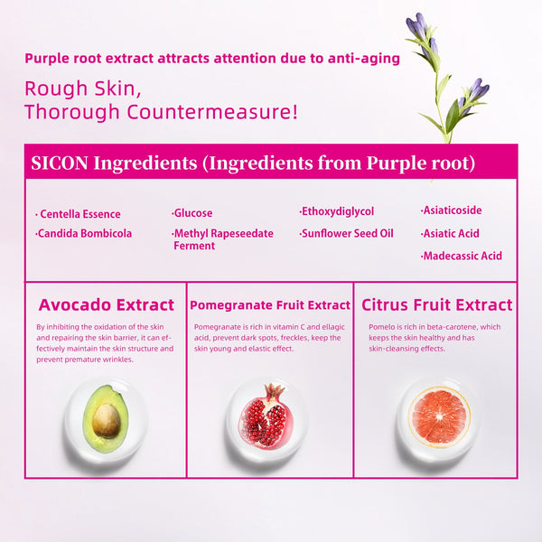 NEW! Popular in JAPAN 2x Collagen SICON Weekly Facial Mask Pack 7 [SI001-A-100]