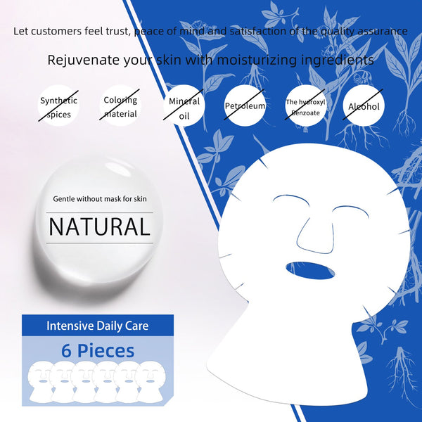 NEW! Popular in JAPAN 3x Hyaluronic Acid SICON Face and Neck Mask Pack [SI001-B-035]