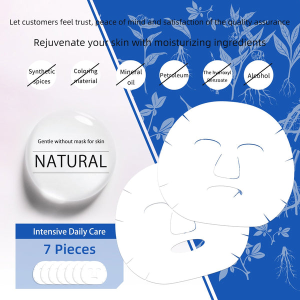 NEW! Popular in Japan JAPAN 3x Hyaluronic Acid SICON Weekly Facial Mask Pack 7 [SI001-B-100]