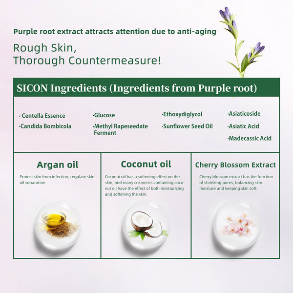 NEW! Popular in JAPAN 5x Peptide + SICON Facial Mask One week Pack (7 pieces) [SI001-C-100]