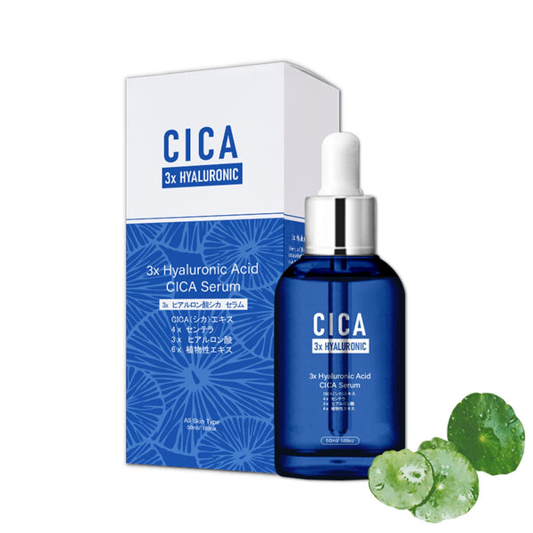 NEW! Popular in JAPAN, 3x Hyaluronic Acid + CICA Serum [CC001-B-050]