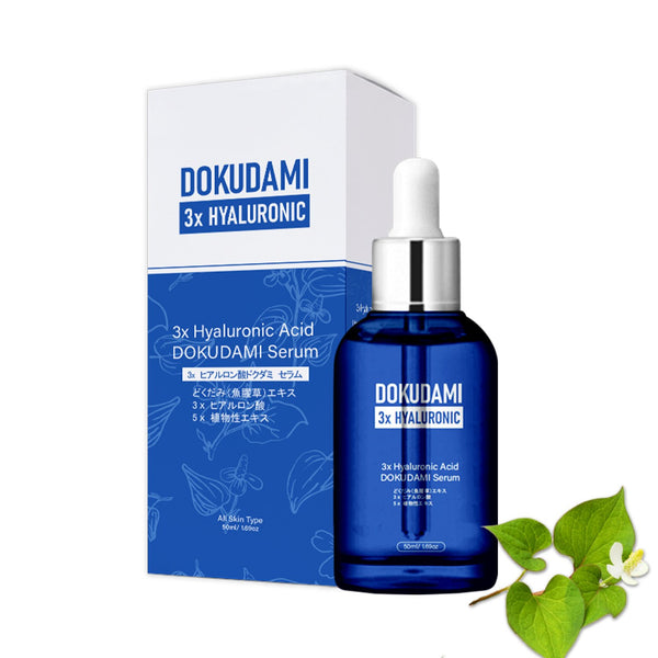 NEW! Popular in JAPAN 3x Hyaluronic Acid + DOKUDAMI Serum [DD001-B-050]