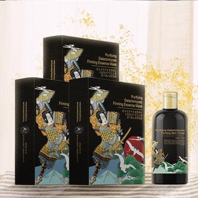 [TKJP00007-A-1]MITOMO Spring's Purifying Face Mask Packs and Toner Gift Set (3 Boxes - 18 pcs Face Mask Sheets & 1  Toner Bottle) - Made in Japan - Share with Love