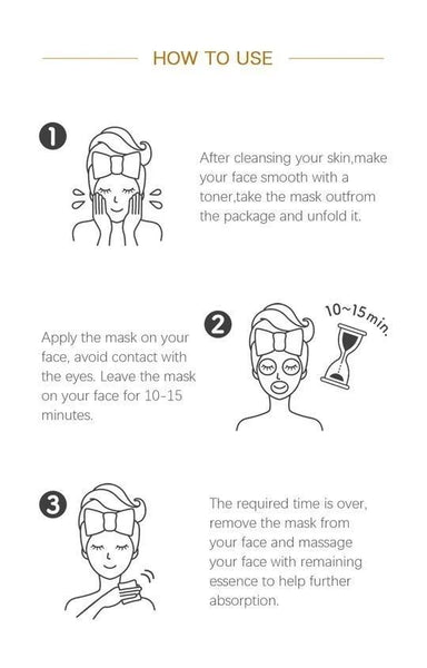 [TKMT00562-02-016]Mitomo Facial Brightening Skincare Beauty Face Mask Sheet bundles: 4 types – 16 packs