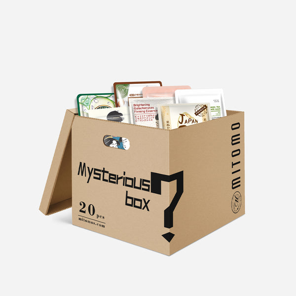 SET A. Mystery Box 20PCS MITOMO Japan Mask Sheet Double Your Value [MBLB00020]