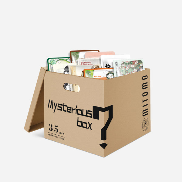SET B. Mystery Box 35PCS MITOMO Japan Mask Sheet Double Your Value [MBLB00035]