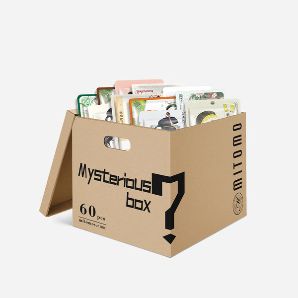 SET C. Mystery Box 60PCS MITOMO Japan Mask Sheet Double Your Value [MBLB00060]
