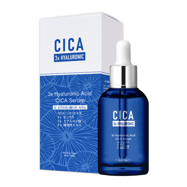 NEW! Popular in JAPAN, 3x Hyaluronic Acid + CICA Serum [CC001-B-050]
