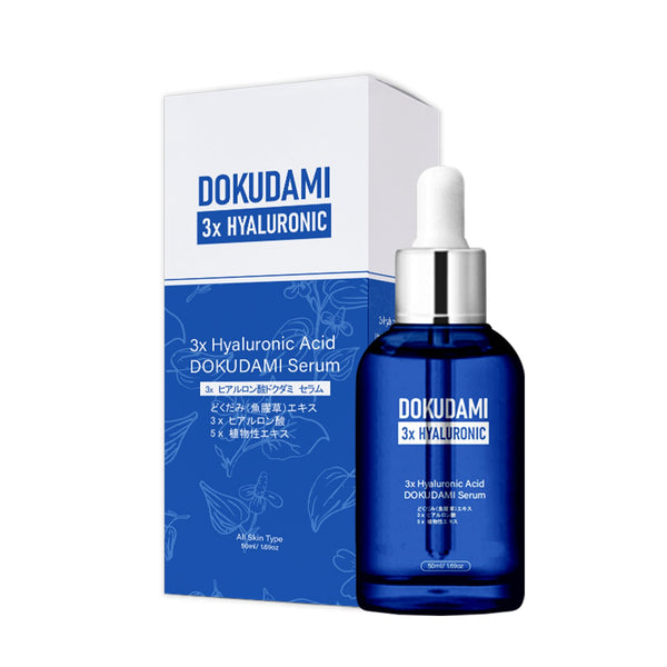 NEW! Popular in JAPAN 3x Hyaluronic Acid + DOKUDAMI Serum [DD001-B-050]